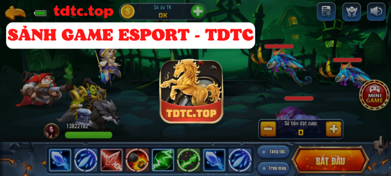 game esport tdtc, game tdtc