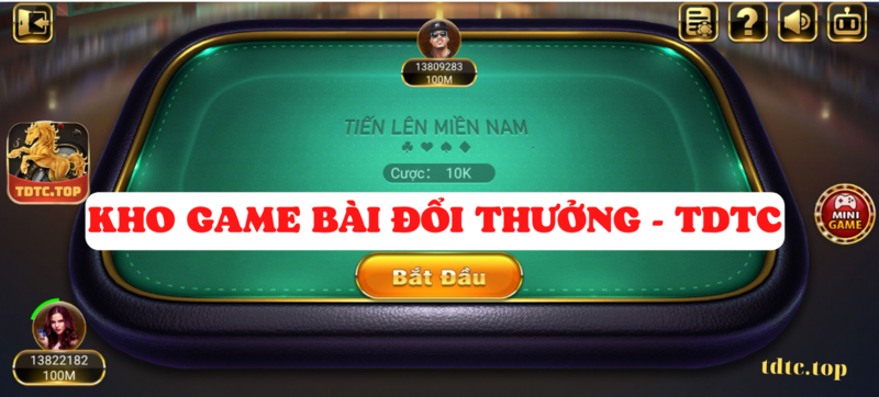 khám phá game bài tdtc