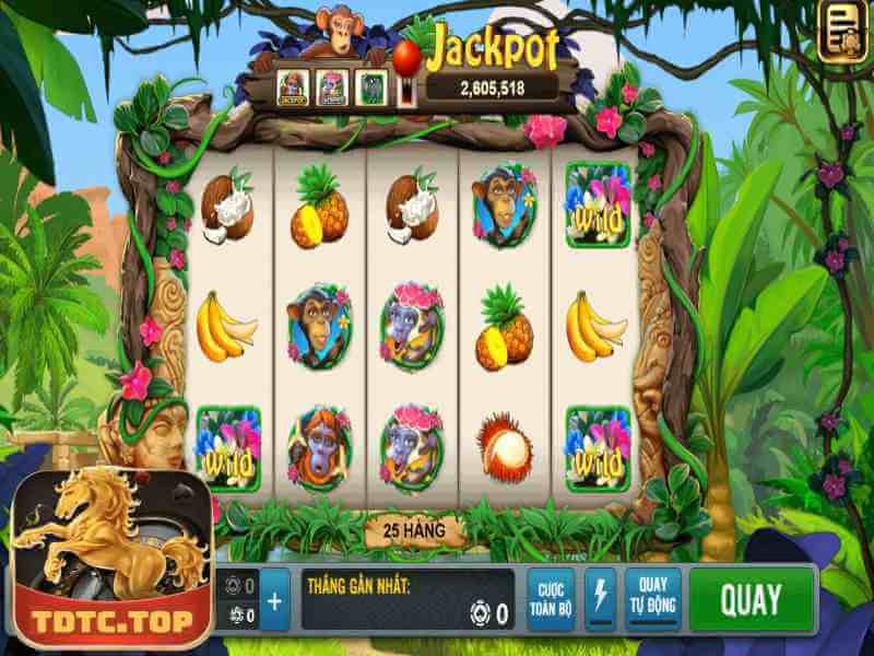 TDTC chia sẻ cách chơi nổ hũ Apes Go Wild slot