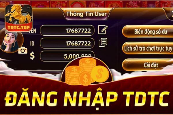 TDTC đăng nhập như nào